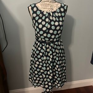 Dress Barn Polka Dot Dress Small Size 4